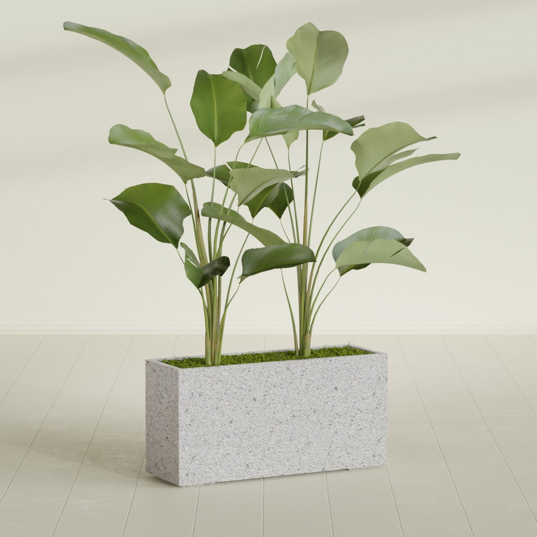 16"-Wide Rectangle - 48in x 16in x 24in - StoneLight - Greystone - StoneLight - Greystone,48 in x 16 in x 24 in