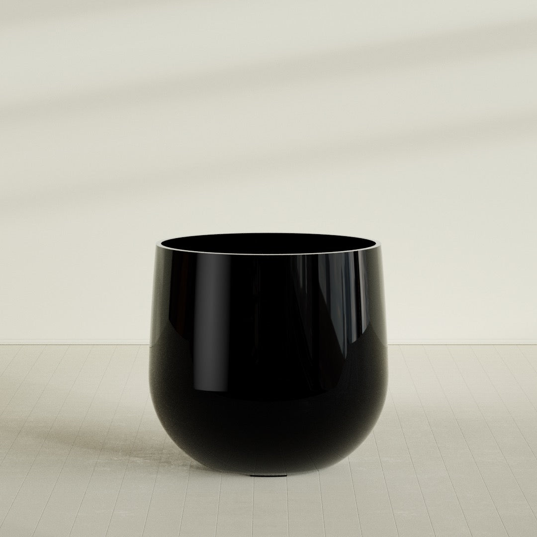 Westfield - 46in diam. x 41in - Gloss Black - Gloss Black,46 in diam. x 41 in H