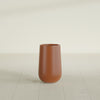 Tall Hayden Medium Round Fiberglass Planter - 18 in x 18 in x 29 in - Matte Terracotta - Matte Terracotta,18 in x 18 in x 29 in