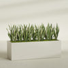 Granada Extra Large Long Rectangle Fiberglass Planter - 72 in x 24 in x 24 in - Satin Beige - Satin Beige,72 in x 24 in x 24 in