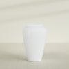 Bara Jar Large Round Fiberglass Planter - 24 in x 24 in x 37 in - Matte White - Matte White,24 in x 24 in x 37 in