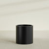 Rio Grande Medium Round Fiberglass Planter - 22 in x 22 in x 22 in - Matte Black - Matte Black,22 in x 22 in x 22 in