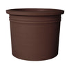 Curbside Cylinder Round Plastic Planter - 30.5 in x 30.5 in x 24 in - Espresso - Espresso,30.5 in x 30.5 in x 24 in