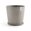 Amsterdam Medium Round Planter - 23.5 in x 23.5 in x 21.5 in - Taupe - Taupe,23.5 in x 23.5 in x 21.5 in,Planter Only
