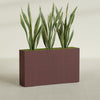 16"-Wide Rectangle - 72in x 16in x 42in - Weathered Steel - Rust - Weathered Steel - Rust,72 in x 16 in x 42 in