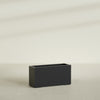 Hollywood Large Narrow Rectangle Fiberglass Planter - 36 in x 12 in x 24 in - Matte Black - Matte Black,36 in x 12 in x 24 in