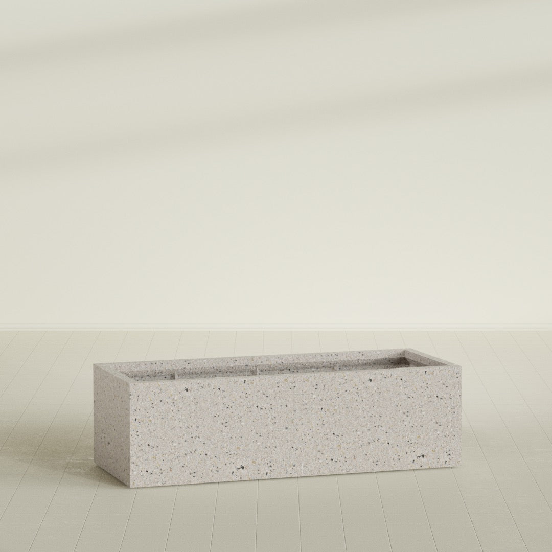 24"-Wide Rectangle - 60in x 24in x 18in - StoneLight - Greystone - StoneLight - Greystone,60 in x 24 in x 18 in