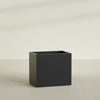 Brisbane Large Rectangle Fiberglass Planter - 36 in x 24 in x 32 in - Matte Black - Matte Black,36 in x 24 in x 32 in