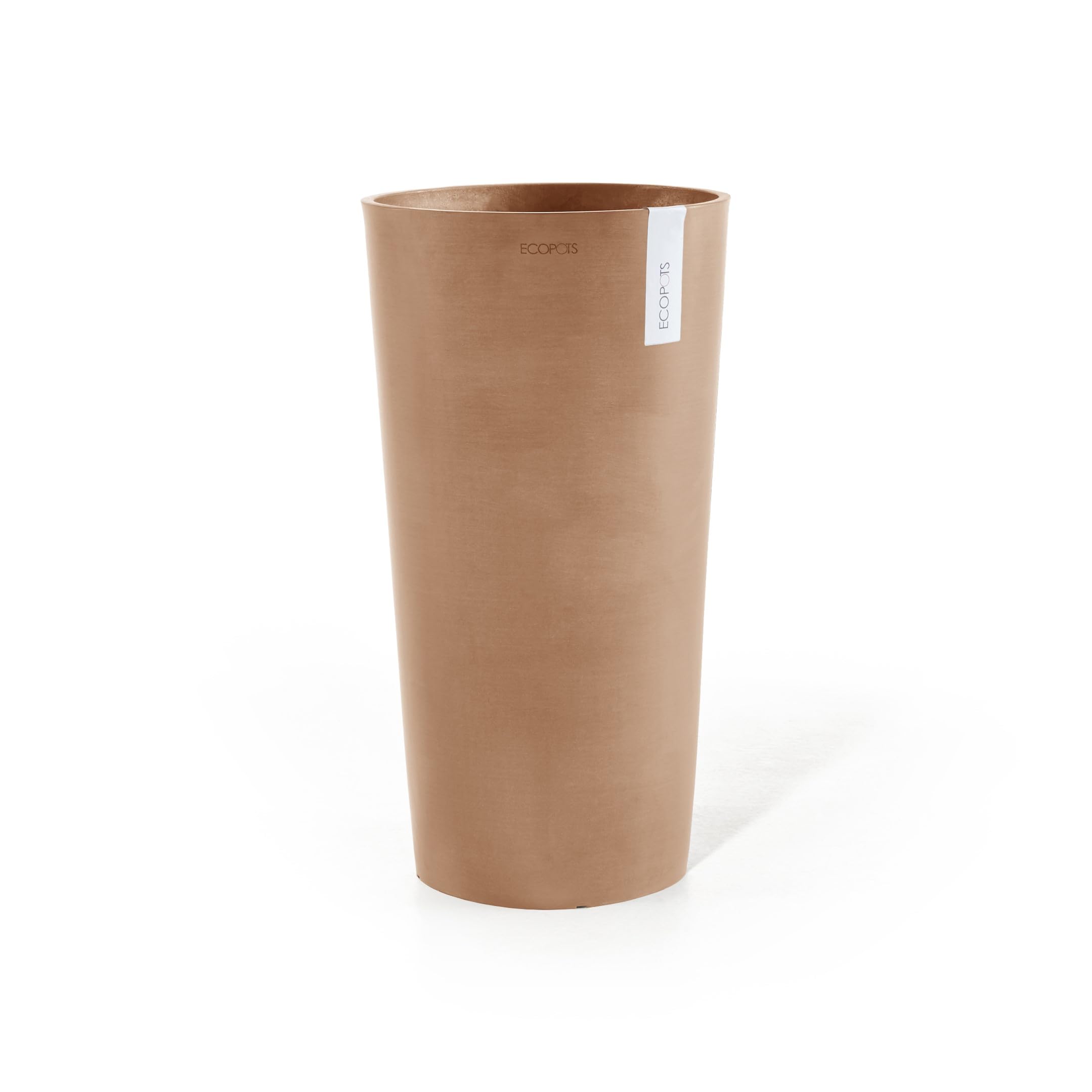 Amsterdam High Large Round Planter - 16 in x 16.25 in x 30 in - Terracotta - Terracotta,16 in x 16.25 in x 30 in,Planter Only