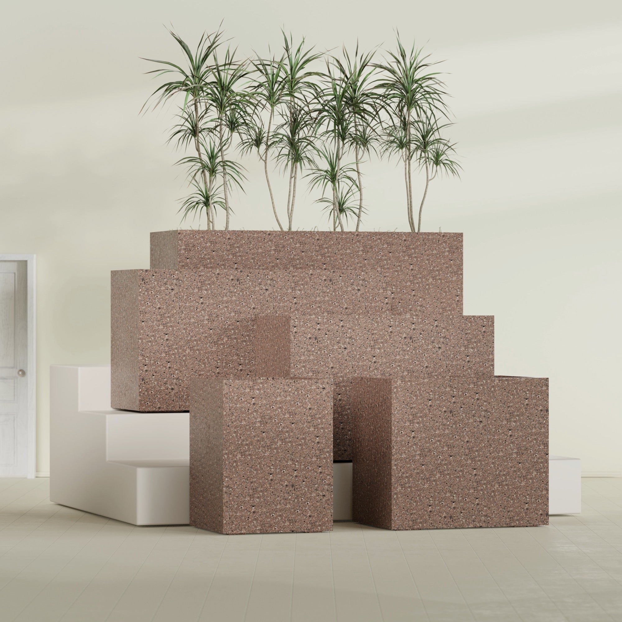 24"-Wide Rectangle - 48in x 24in x 32in - StoneLight - Sunstone - StoneLight - Sunstone,48 in x 24 in x 32 in