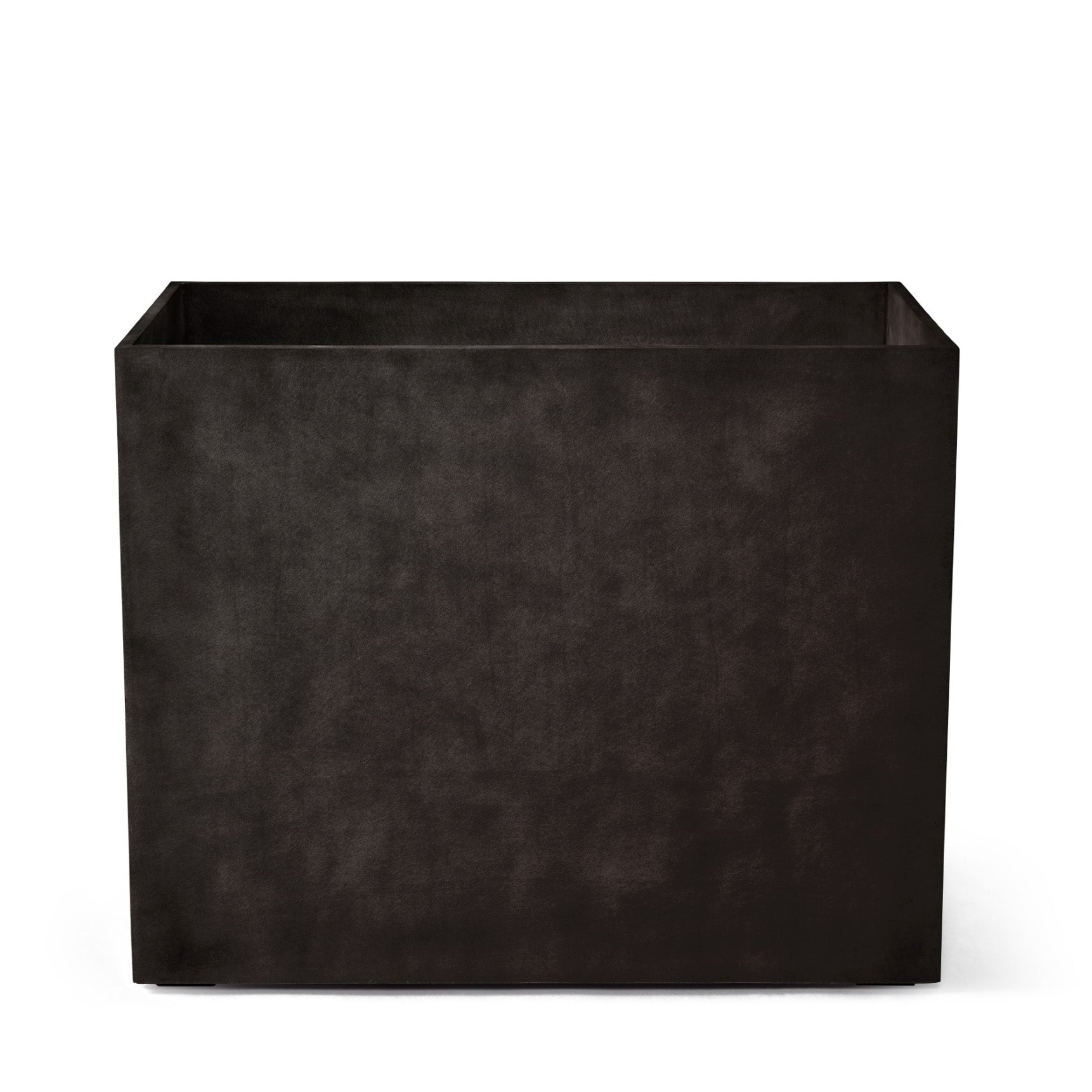 Semplito Modular Rectangle Planter - 39.5 in x 19.75 in x 31.5 in - Brown Stone - Brown Stone,39.3 in x 19.7 in x 31.5 in
