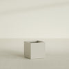 Montroy Medium Cube Square Fiberglass Planter - 24 in x 24 in x 24 in - Satin Beige - Satin Beige,24 in x 24 in x 24 in