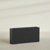 Milano Extra Large Narrow Rectangle Fiberglass Planter - 48 in x 10 in x 24 in - Matte Black - Matte Black,48 in x 10 in x 24 in