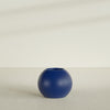 Globe Medium Sphere Fiberglass Planter - 24 in x 24 in x 19 in - Matte Cobalt Blue - Matte Cobalt Blue,24 in x 24 in x 20 in