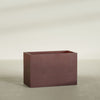 ProTone Fiberglass Premium Finish Extra Large Rectangle Planter - 48 in x 24 in x 32 in - Weathered Steel - Rust - Weathered Steel - Rust,48 in x 24 in x 32 in