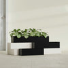 Monaco Rectangle - 32in x 7in x 7 - Gloss Black - Gloss Black,32 in x 7 in x 7 in