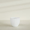 Santa Barbara Medium Round Fiberglass Planter - 23 in x 23 in x 20.3 in - Matte White - Matte White,23 in x 23 in x 20 in