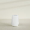 Tall Hayden Medium Round Fiberglass Planter - 12 in x 12 in x 20 in - Matte White - Matte White,12 in x 12 in x 20 in