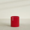 Rio Grande Medium Round Fiberglass Planter - 18 in x 18 in x 20 in - Gloss Red - Gloss Red,18 in x 18 in x 20 in