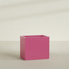 Brisbane Large Rectangle Fiberglass Planter - 36 in x 24 in x 32 in - Gloss Pink Violet - Gloss Pink Violet,36 in x 24 in x 32 in