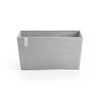 Paris Large Rectangle Planter - 31.5 in x 15 in x 15.75 in - White Grey - White Grey,31.5 in x 15 in x 15.75 in