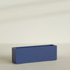 Tolga Extra Large Long Rectangle Fiberglass Planter - 72 in x 16 in x 24 in - Matte Cobalt Blue - Matte Cobalt Blue,72 in x 16 in x 24 in