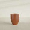Valencia Medium Round Fiberglass Planter - 20 in x 20 in x 23 in - Matte Terracotta - Matte Terracotta,20 in x 20 in x 23 in