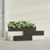 Monaco Rectangle - 26in x 7in x 7 - Matte Brown - Matte Brown,26 in x 7 in x 7 in