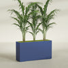 Potsdam Extra Large Long Rectangle Fiberglass Planter - 60 in x 16 in x 32 in - Matte Cobalt Blue - Matte Cobalt Blue,60 in x 16 in x 32 in
