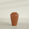Bara Jar Large Round Fiberglass Planter - 20 in x 20 in x 31 in - Matte Terracotta - Matte Terracotta,20 in x 20 in x 32 in