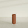 Saint Tropez Large Tall Round Fiberglass Planter - 12 in x 12 in x 32 in - Matte Terracotta - Matte Terracotta,12 in x 12 in x 32 in