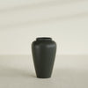Bara Jar Large Round Fiberglass Planter - 20 in x 20 in x 31 in - Matte Charcoal - Matte Charcoal,20 in x 20 in x 32 in