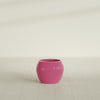 Fishbowl Small Round Fiberglass Planter - 16 in x 16 in x 14 in - Gloss Pink Violet - Gloss Pink Violet,16 in x 16 in x 14 in