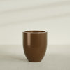 Valencia Large Round Fiberglass Planter - 27 in x 27 in x 31 in - Metallic Bronze - Metallic Bronze,27 in x 27 in x 31 in