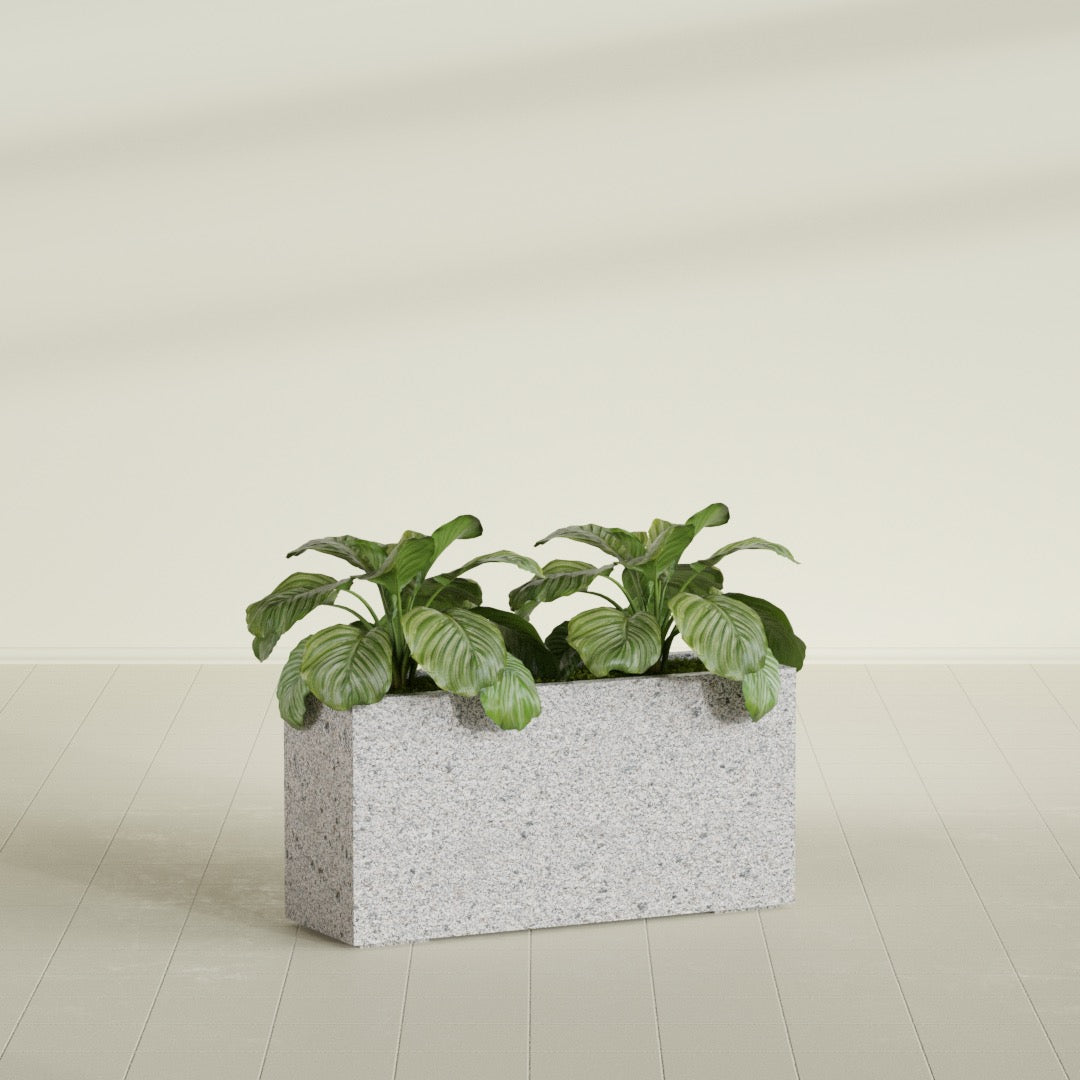 12"-Wide Rectangle - 36in x 12in x 18in - StoneLight - Greystone - StoneLight - Greystone,36 in x 12 in x 18 in