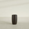 Lisbon Medium Round Fiberglass Planter - 14 in x 14 in x 25 in - Matte Brown - Matte Brown,14 in x 14 in x 25 in