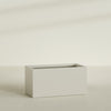 Granada Extra Large Long Rectangle Fiberglass Planter - 48 in x 24 in x 24 in - Satin Beige - Satin Beige,48 in x 24 in x 24 in