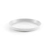 Small Round Saucer - 8.3 in x 8.3 in x 1 in - Pure White - Pure White,8.25 in x 8.25 in x 1 in