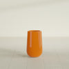 Tall Hayden Medium Round Fiberglass Planter - 18 in x 18 in x 29 in - Gloss Tangerine - Gloss Tangerine,18 in x 18 in x 29 in