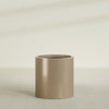 Rio Grande Medium Round Fiberglass Planter - 22 in x 22 in x 22 in - Metallic Gold - Metallic Gold,22 in x 22 in x 22 in