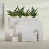 12"-Wide Rectangle - 48in x 12in x 24in - StoneLight - Greystone - StoneLight - Greystone,48 in x 12 in x 24 in