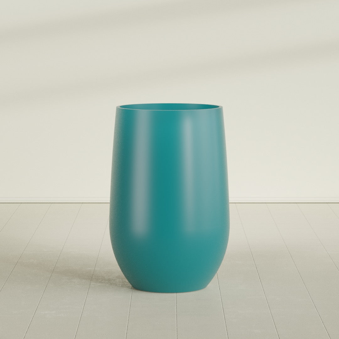 Westfield - 24in diam. x 36in - Satin Sea Foam - Satin Sea Foam,24 in diam. x 36 in H