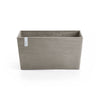 Paris Large Rectangle Planter - 31.5 in x 15 in x 15.75 in - Taupe - Taupe,31.5 in x 15 in x 15.75 in