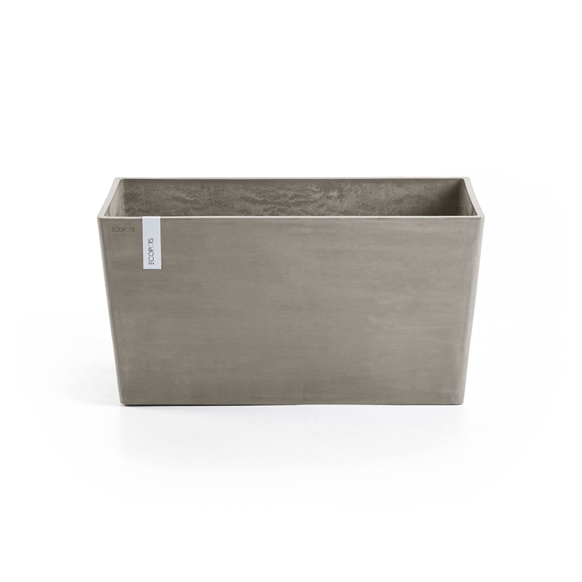 Paris Large Rectangle Planter - 31.5 in x 15 in x 15.75 in - Taupe - Taupe,31.5 in x 15 in x 15.75 in