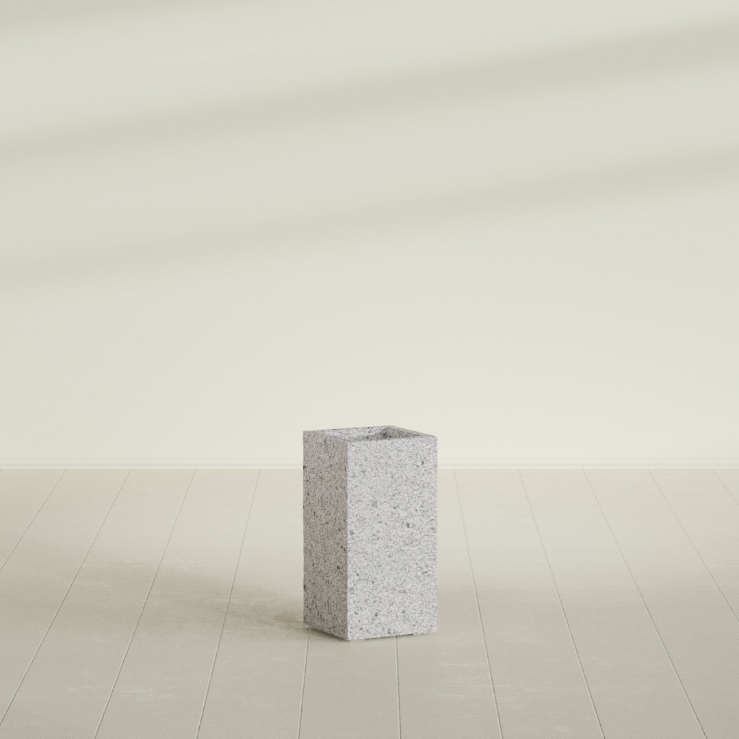 12"-Wide Rectangle - 12in x 12in x 24in - StoneLight - Pearlstone - StoneLight - Pearlstone,12 in x 12 in x 24 in