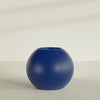 Globe Large Sphere Fiberglass Planter - 36 in x 36 in x 30 in - Matte Cobalt Blue - Matte Cobalt Blue,36 in x 36 in x 30 in