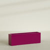 Tolga Extra Large Long Rectangle Fiberglass Planter - 72 in x 16 in x 24 in - Gloss Eggplant - Gloss Eggplant,72 in x 16 in x 24 in