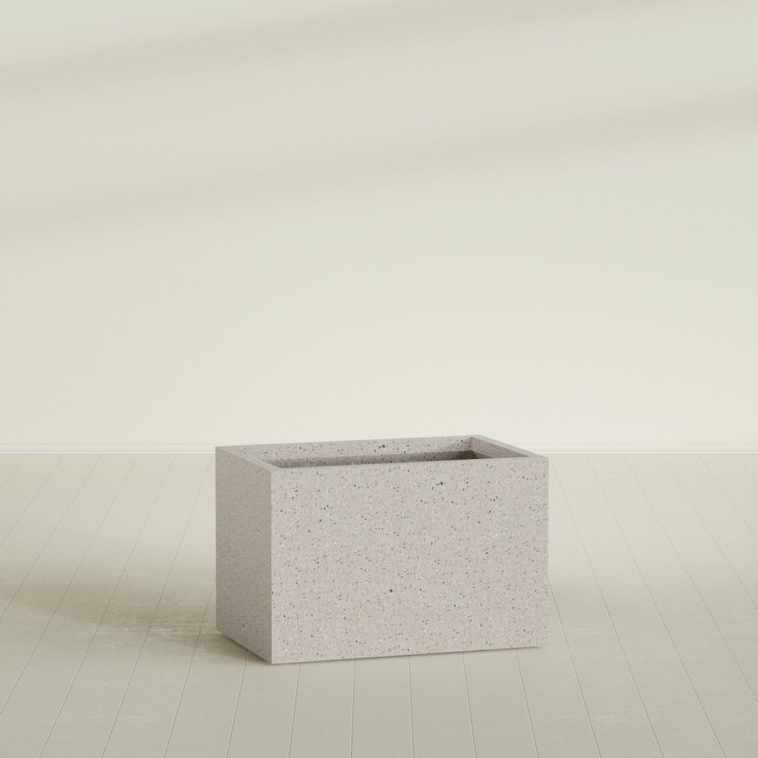 24"-Wide Rectangle - 36in x 24in x 24in - StoneLight - Greystone - StoneLight - Greystone,36 in x 24 in x 24 in