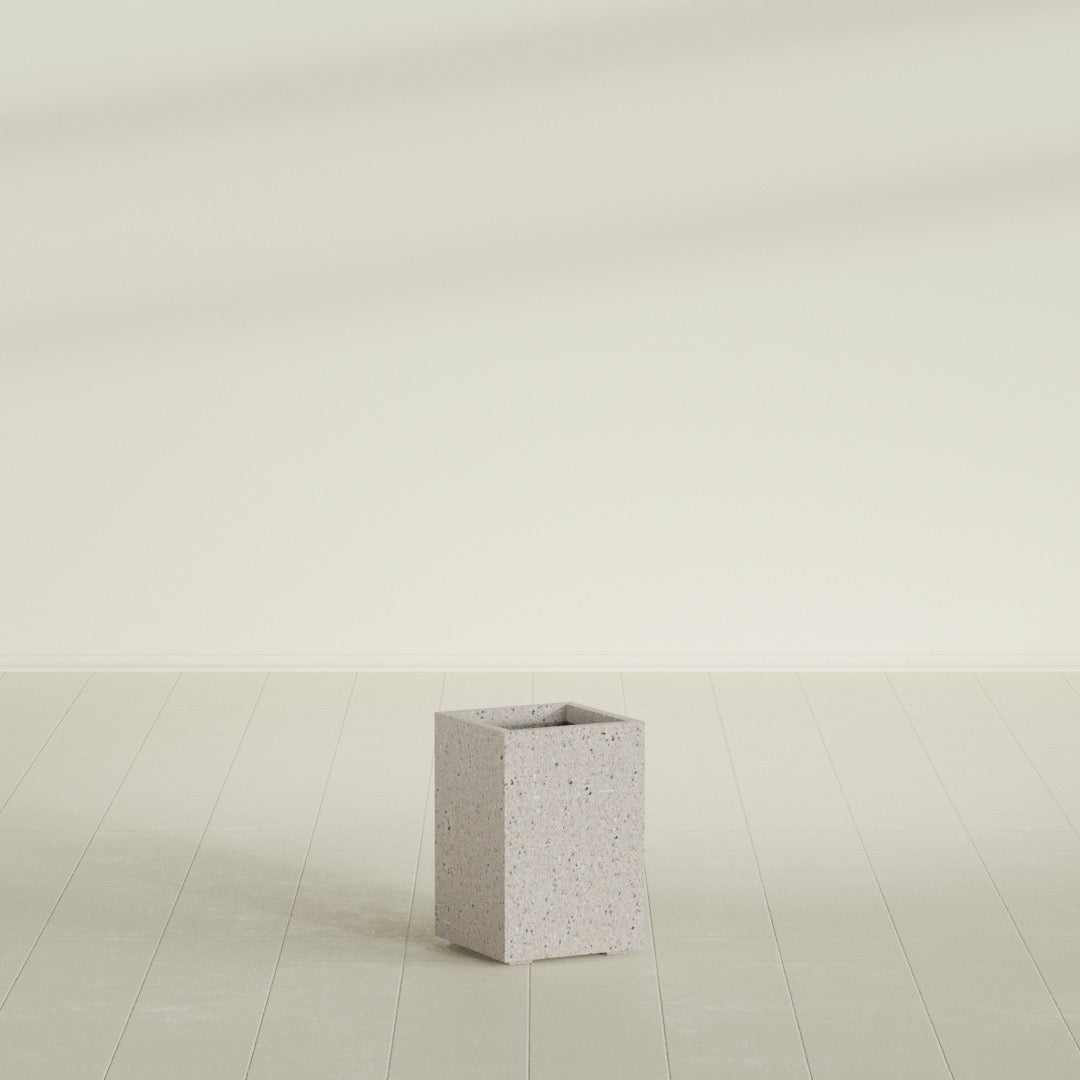 16"-Wide Rectangle - 16in x 16in x 24in - StoneLight - Greystone - StoneLight - Greystone,16 in x 16 in x 24 in