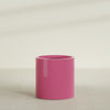 Rio Grande Medium Round Fiberglass Planter - 22 in x 22 in x 22 in - Gloss Pink Violet - Gloss Pink Violet,22 in x 22 in x 22 in